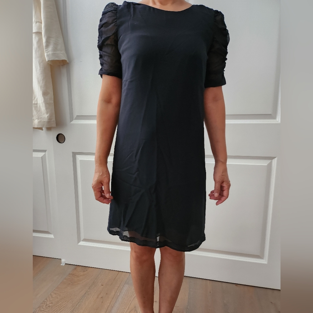Theory black dress